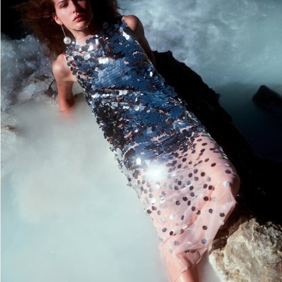 Womens sequin dress, from Zara - Picture 3 of 3